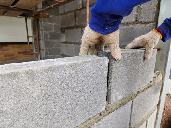 Concrete Block Repair in San Mateo