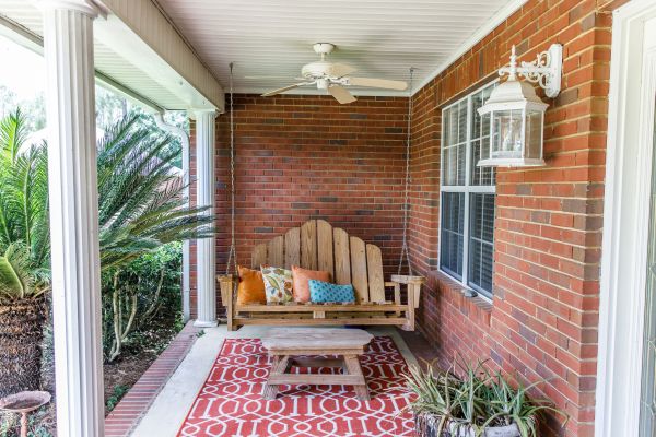 Porch Brick Repair in San Mateo