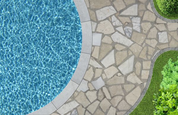 Flagstone Grout Repair in San Mateo