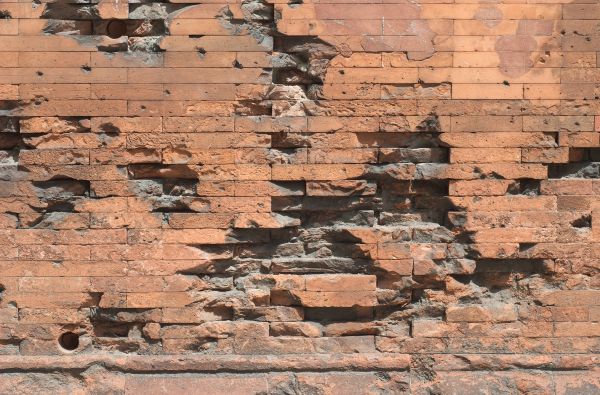 Damaged Brick Repair in San Mateo