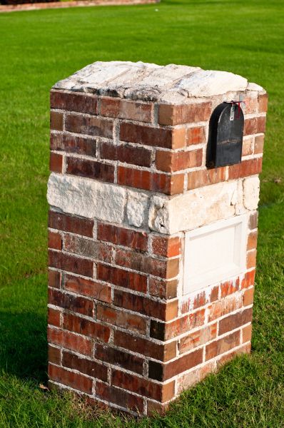 Brick Mailbox Installation in San Mateo