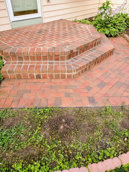 Brick Stoop Repair in San Mateo